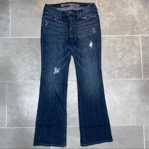 Bullhead Destroyed Bootcut Jeans